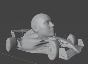 create your own formula one 3d figurine